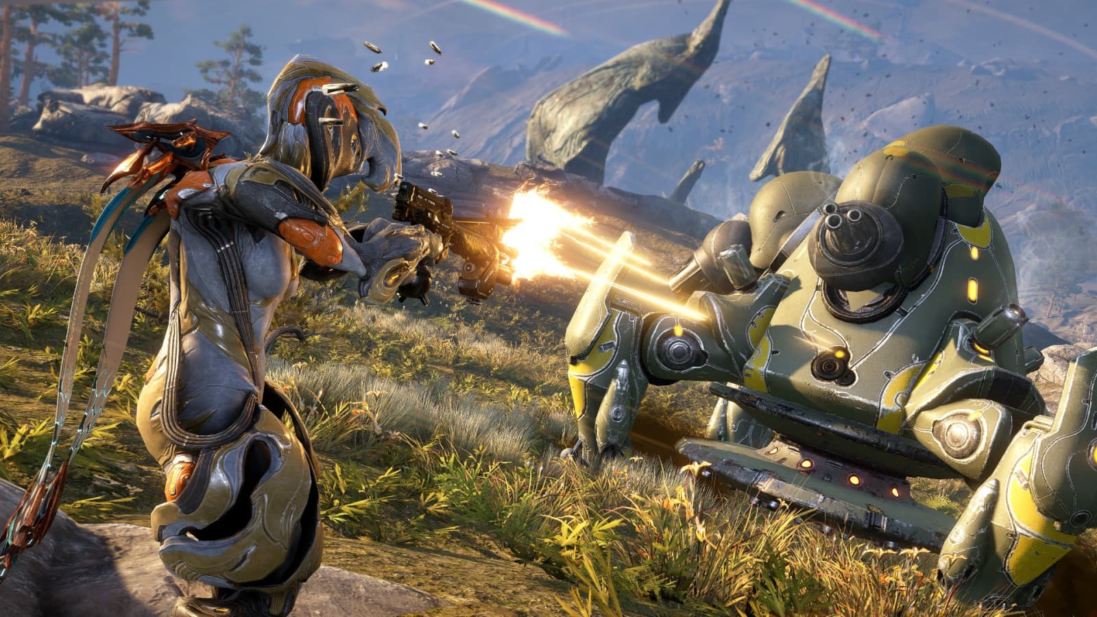 Warframe Tenno in the Void